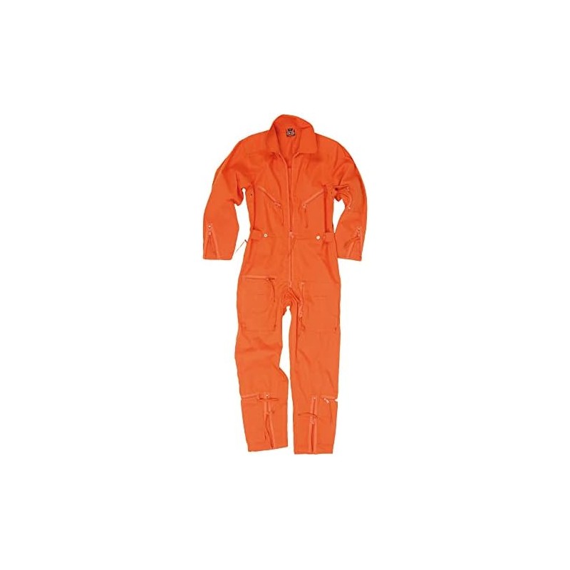 Combinaison de vol orange