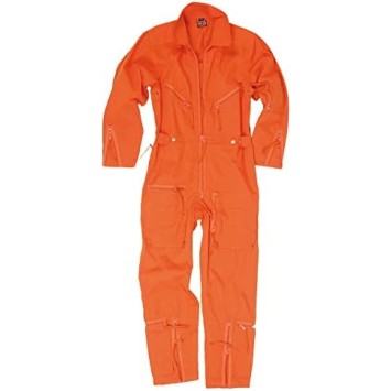 Combinaison de vol orange