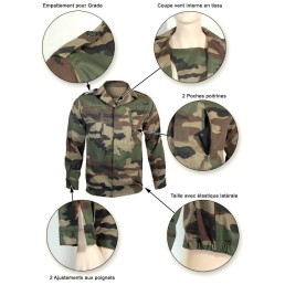 Veste combat F2 origine Armée Française