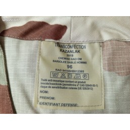 Chemise Gao camouflage Désert ripstop déclassée