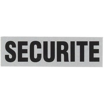 Bande réfléchissante "Sécurité"