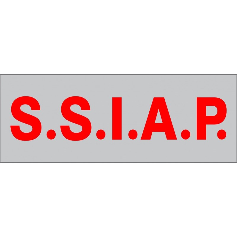 copy of Bande réfléchissante "S.S.I.A.P"
