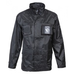 Coupe-vent noir "Sécurité"