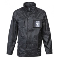 Coupe-vent noir "Sécurité"