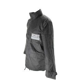 Coupe-vent noir "Sécurité"