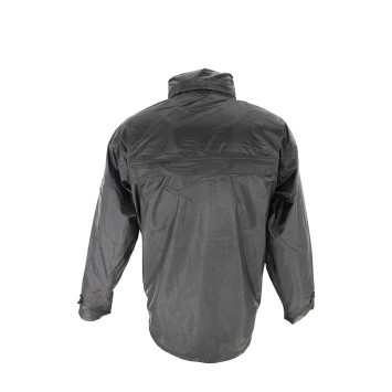 Coupe-vent noir "Sécurité"