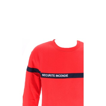 Sweat-shirt "Sécurité Incendie"