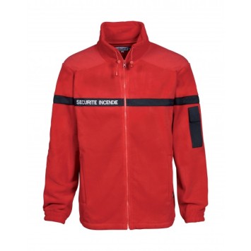 Blouson polaire "Sécurité incendie"