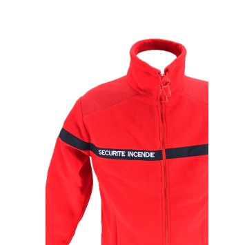 Blouson polaire "Sécurité incendie"