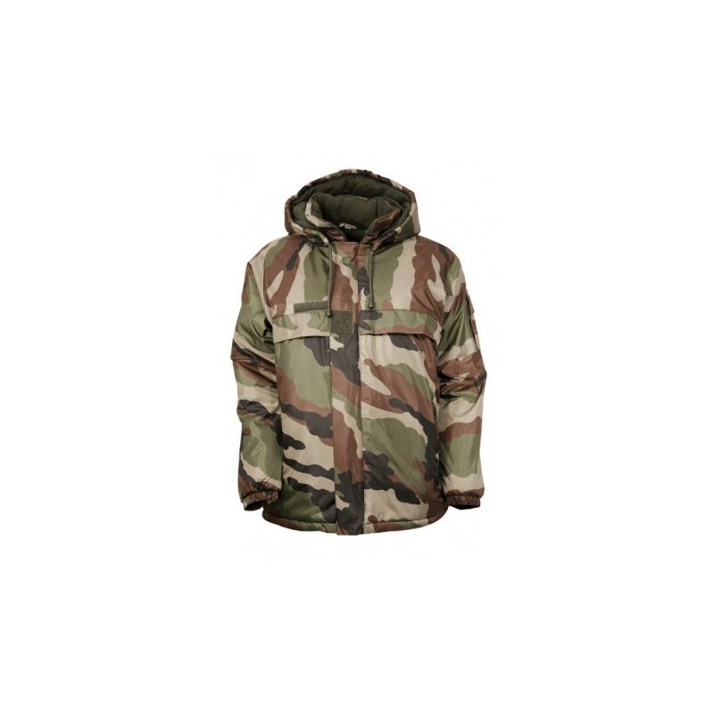 Coupe-vent fourré camouflage CE