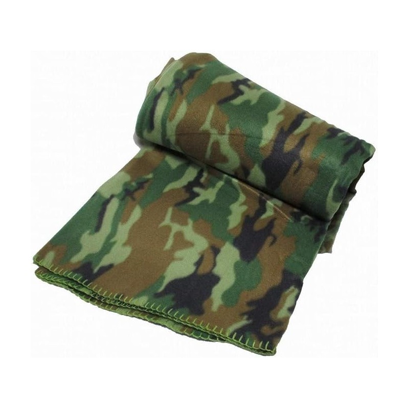 Couverture polaire woodland 200 x 150 cm