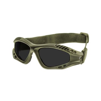 Lunettes tactiques vert olive Verres Teintés
