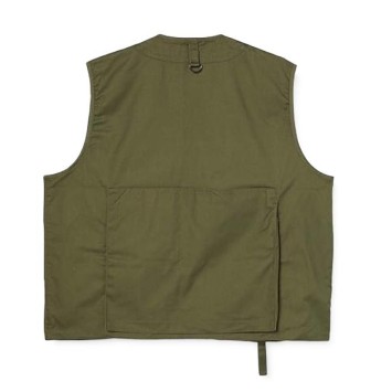 Gilet reporter multipoches kaki