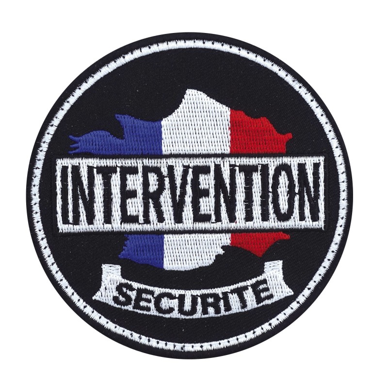 Ecussion rond Sécurité - Intervention