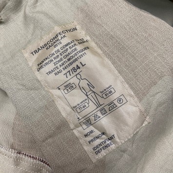 Pantalon de Combat T4 S2 Camouflage désert