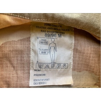 Veste de combat T4 S2 Désert déclassée