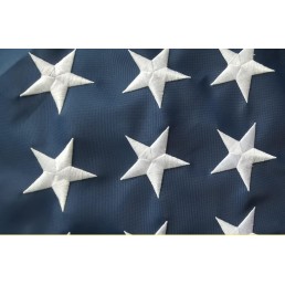 Drapeau USA brodé 90 cm x 60 cm