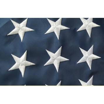 Drapeau USA brodé 90 cm x 60 cm