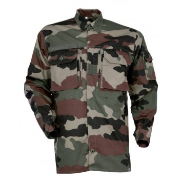 Chemise Guérilla 2 poches Ripstop camouflage CE
