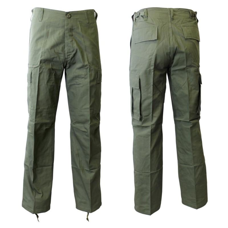 Pantalon type BDU US Ripstop kaki
