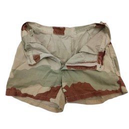 Short militaire Camouflage Désert déclassé
