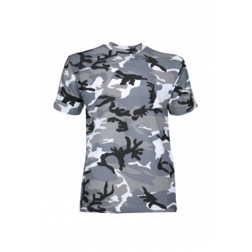 Tee-shirt militaire Enfant urban gris
