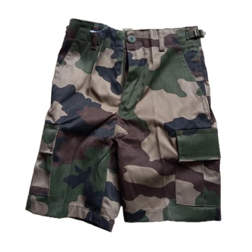 Bermuda type BDU Enfant camouflage CE