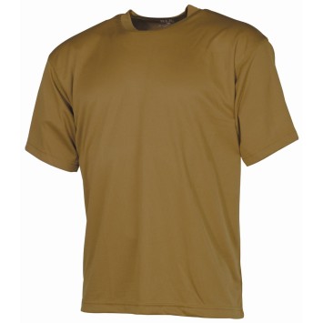T-SHIRT RESPIRANT tan