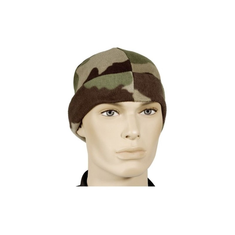 bonnet polaire camouflage 100% polyester