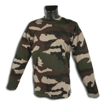 T-shirt manches longues camo CE