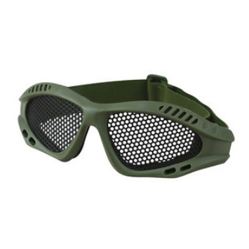 Lunettes de protection avec grille vertes