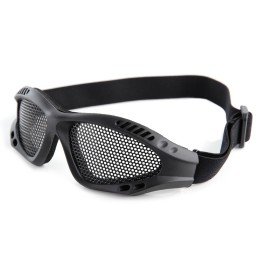 Lunettes de protection avec grille noires