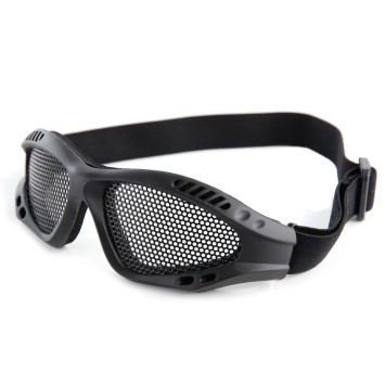 Lunettes de protection avec grille noires