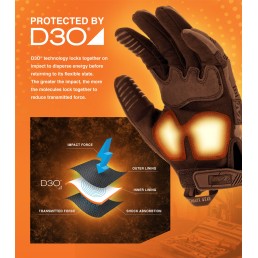 Gants Mechanix M-PACT 3 noir protection confort