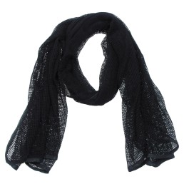 Echarpe filet noire