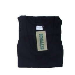 Débardeur côtelé Noir