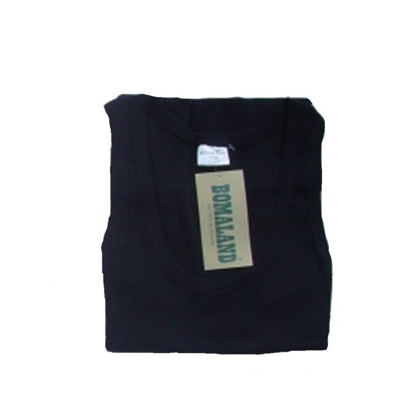 Débardeur côtelé Noir