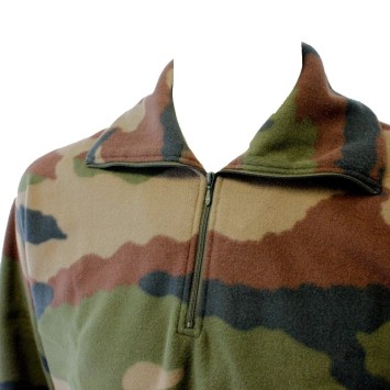 Acheter Chemise militaire F1 polaire camouflage CE origine Armée Française