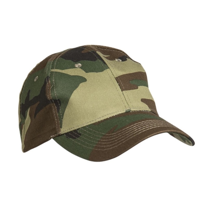 Casquette baseball woodland