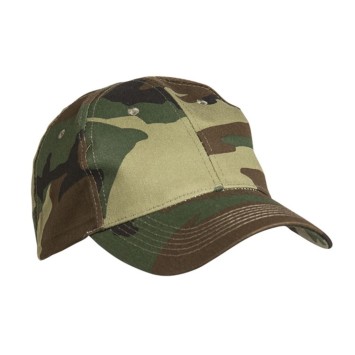 Casquette baseball woodland