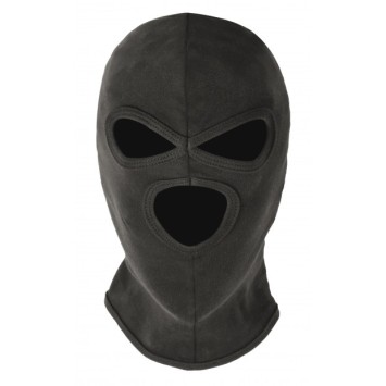 Cagoule 3 trous 100% coton Noire