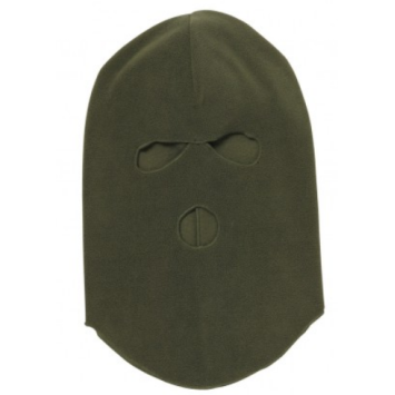 Cagoule 3 trous polaire Verte