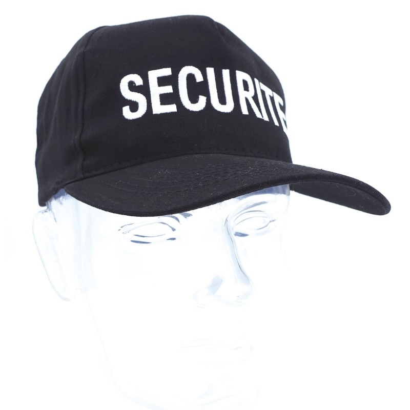 Casquette brodée SECURITE