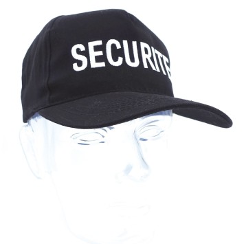 Casquette brodée SECURITE