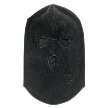 Cagoule 3 trous polaire noire