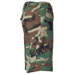 Bermuda BDU ripstop woodland pas cher
